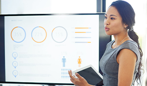 Data for board presentations