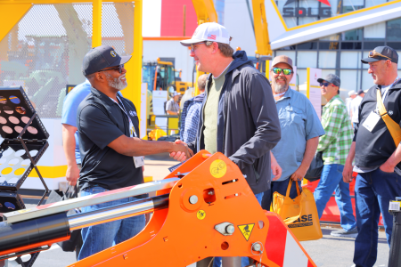 CONEXPO-CON/AGG on the show floor